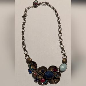 Sorrelli Antique Gold Multicolor Necklace